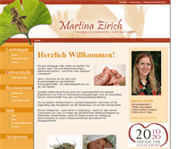 Tablet Screenshot of hebamme-martina-eirich.de
